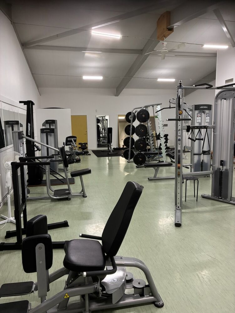 Vy över gymlokalen